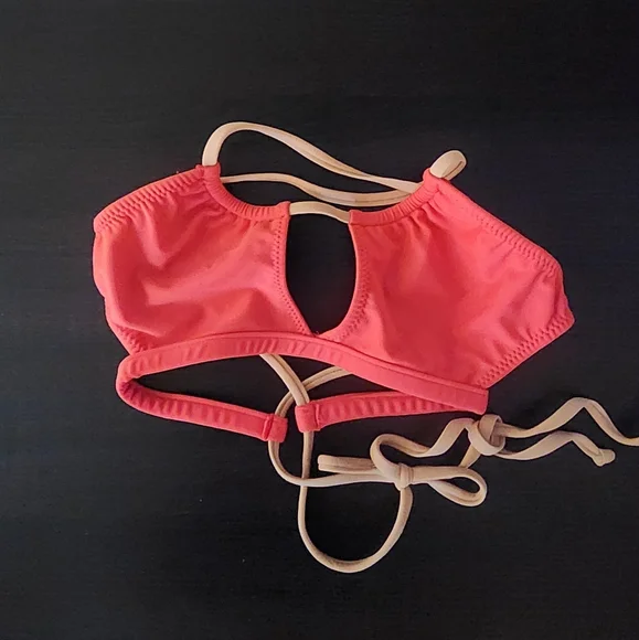 NSA Bikini Red & Gold S/M - Picture 2 of 5